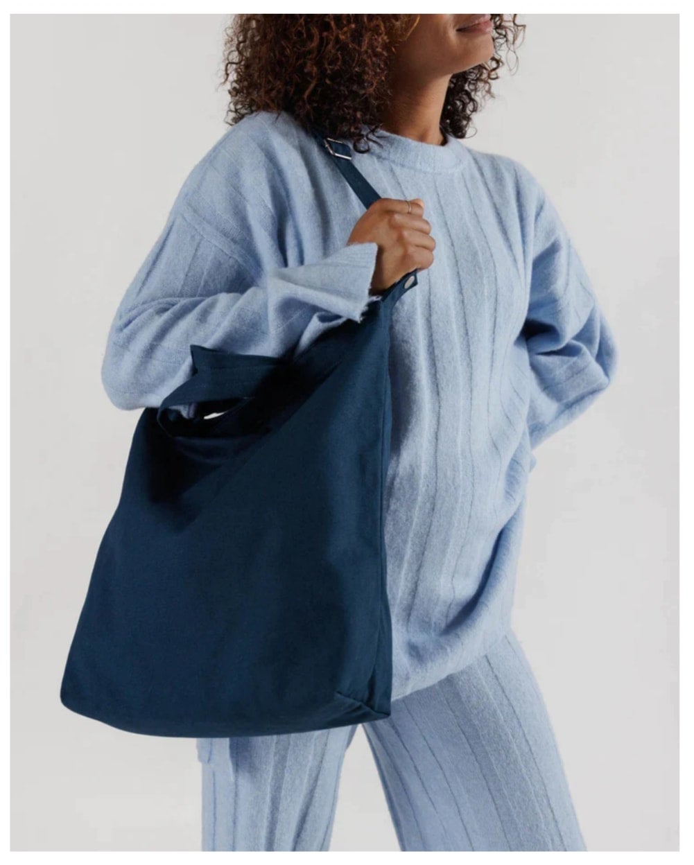 baggu canvas tote bag the yarn and the tale